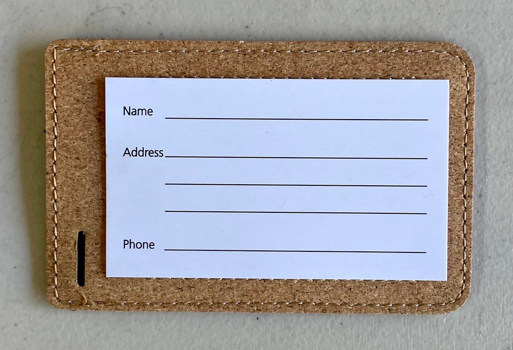 Class 130/FY24 Leatherette Luggage Tag. FREE SHIPPING