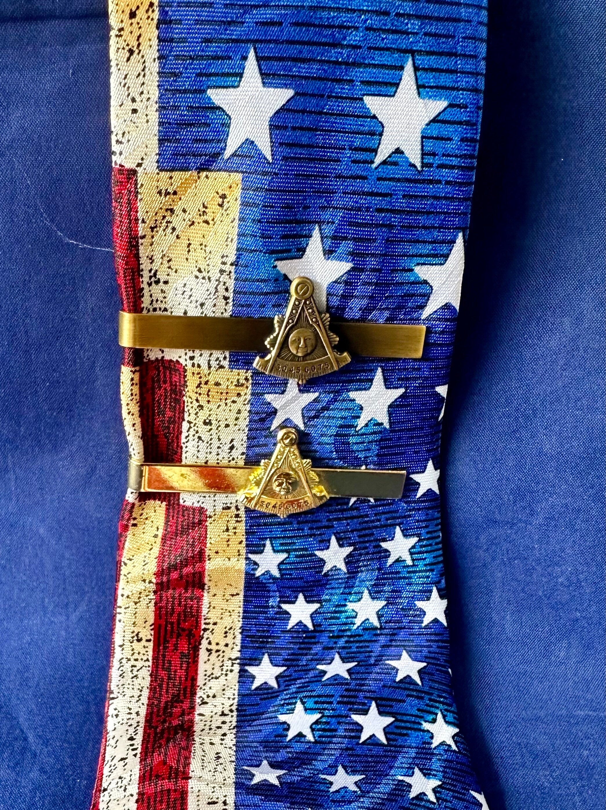 Past Master Masonic Tie Clip (PMCA)