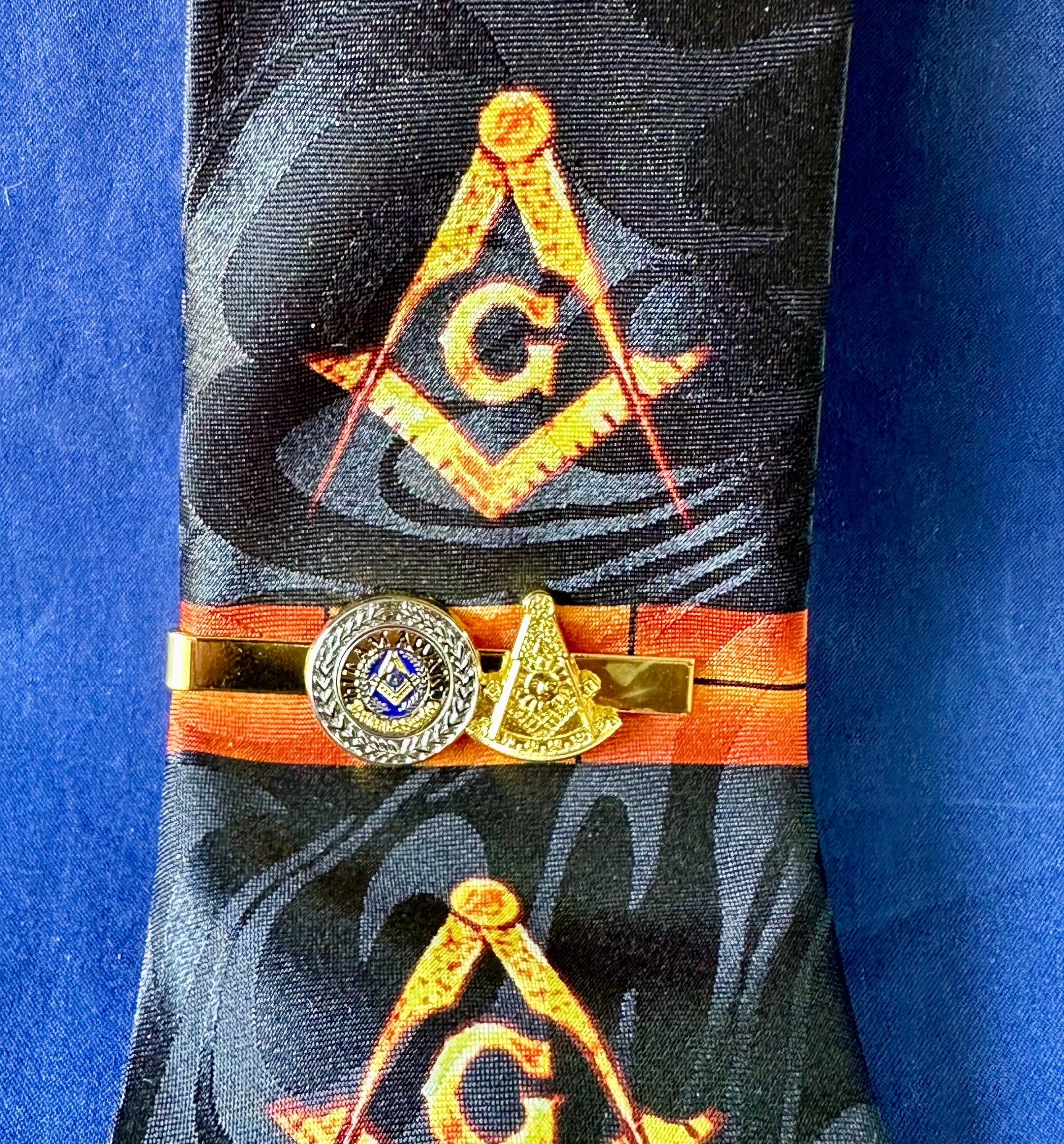 Hiram Award & Past Master Tie Clip (GLJ)