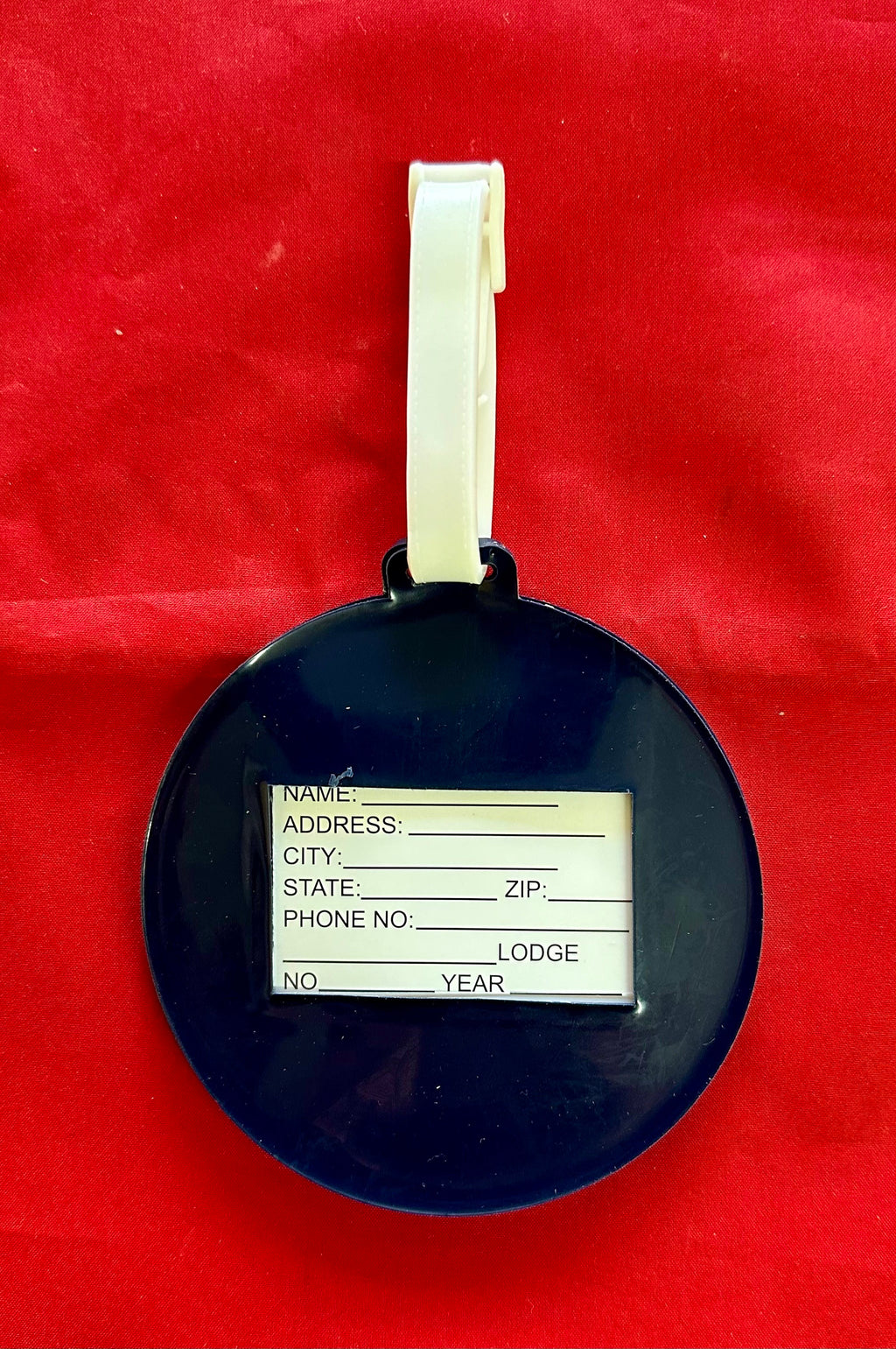 Yokosuka Lodge No.20 & Grand Lodge og Japan PVC Luggage Tag.