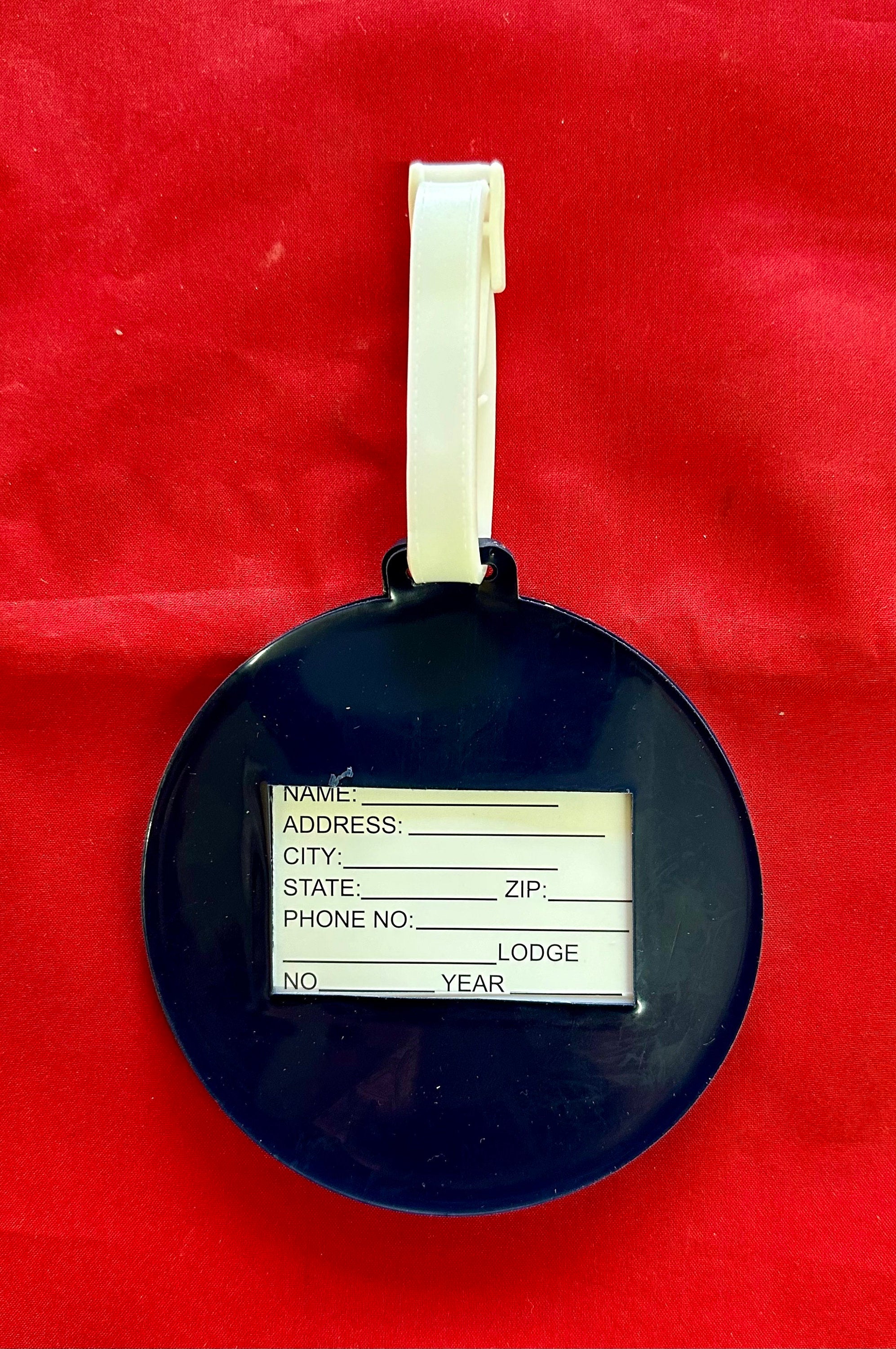 Yokosuka Lodge No.20 & Grand Lodge og Japan PVC Luggage Tag.