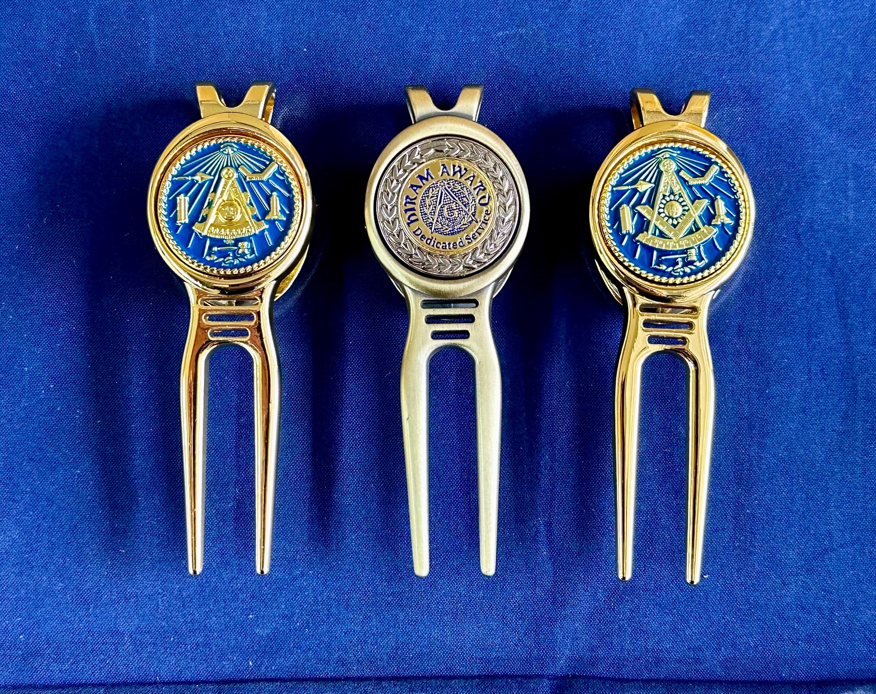 Masonic Golf Divot Tool