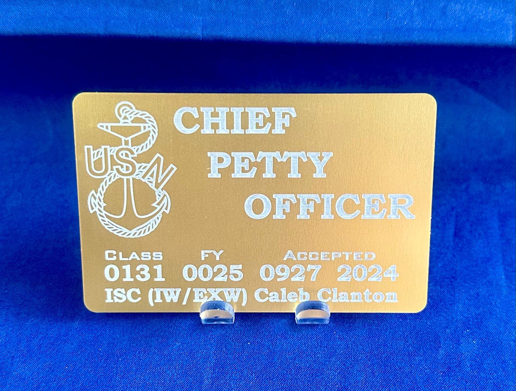Customized Metal Card for Class 132 FY26