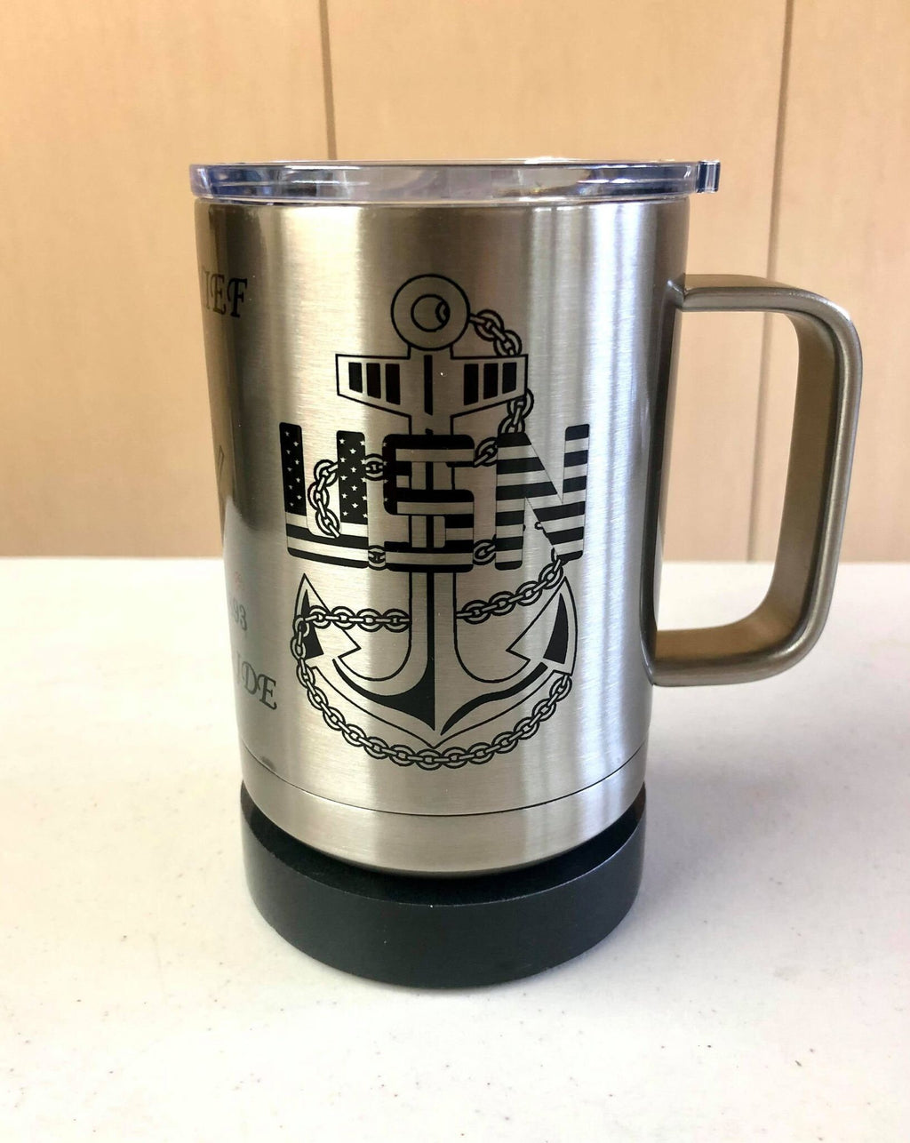 CPO/SCPO/MCPO 15oz. Stainless Steel Vacuum Insulated Mug w/Slider Lid