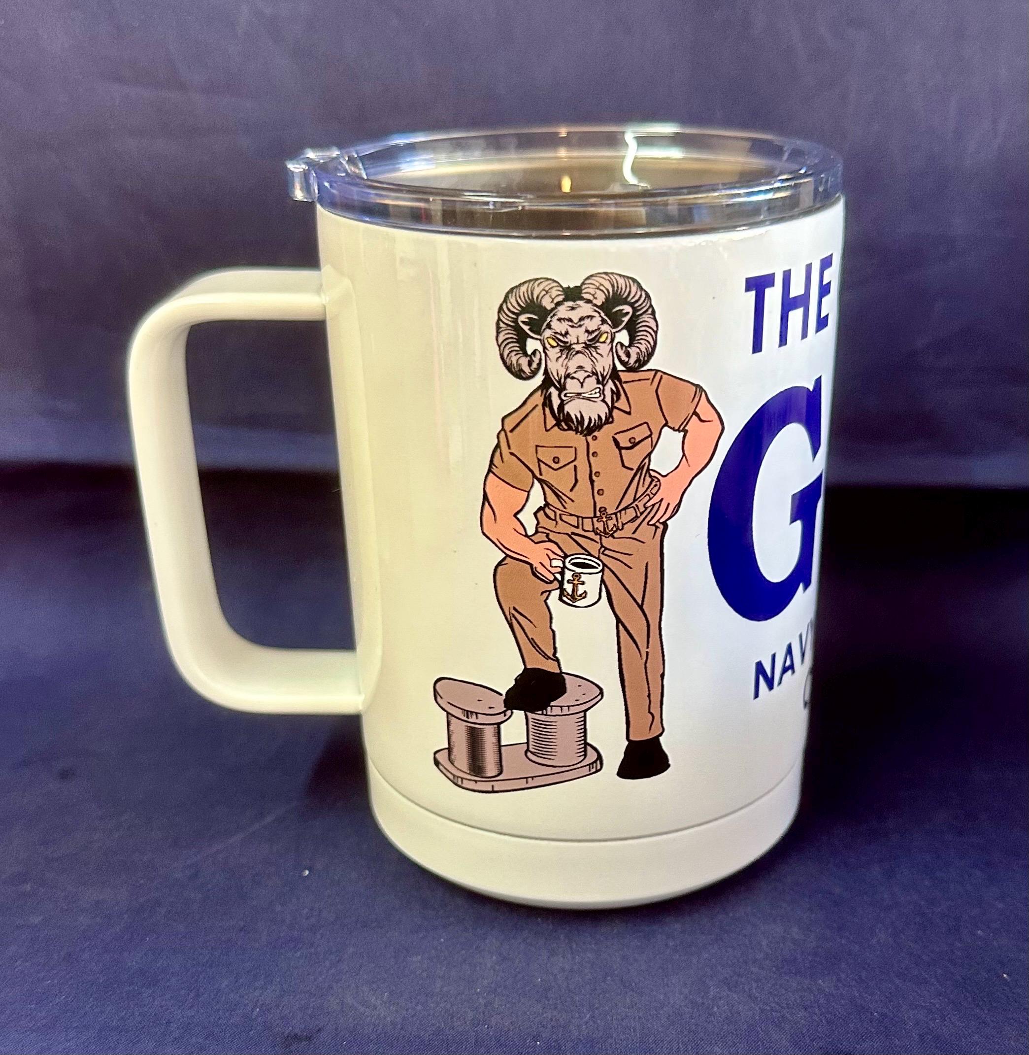 GOAT Chief Class 131 FY25 15oz Polar Camel Vacuum Insulated Mug w/ Slider Lid