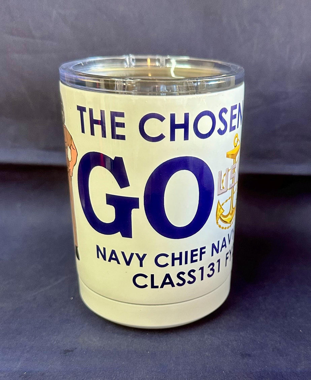 GOAT Chief Class 131 FY25 15oz Polar Camel Vacuum Insulated Mug w/ Slider Lid