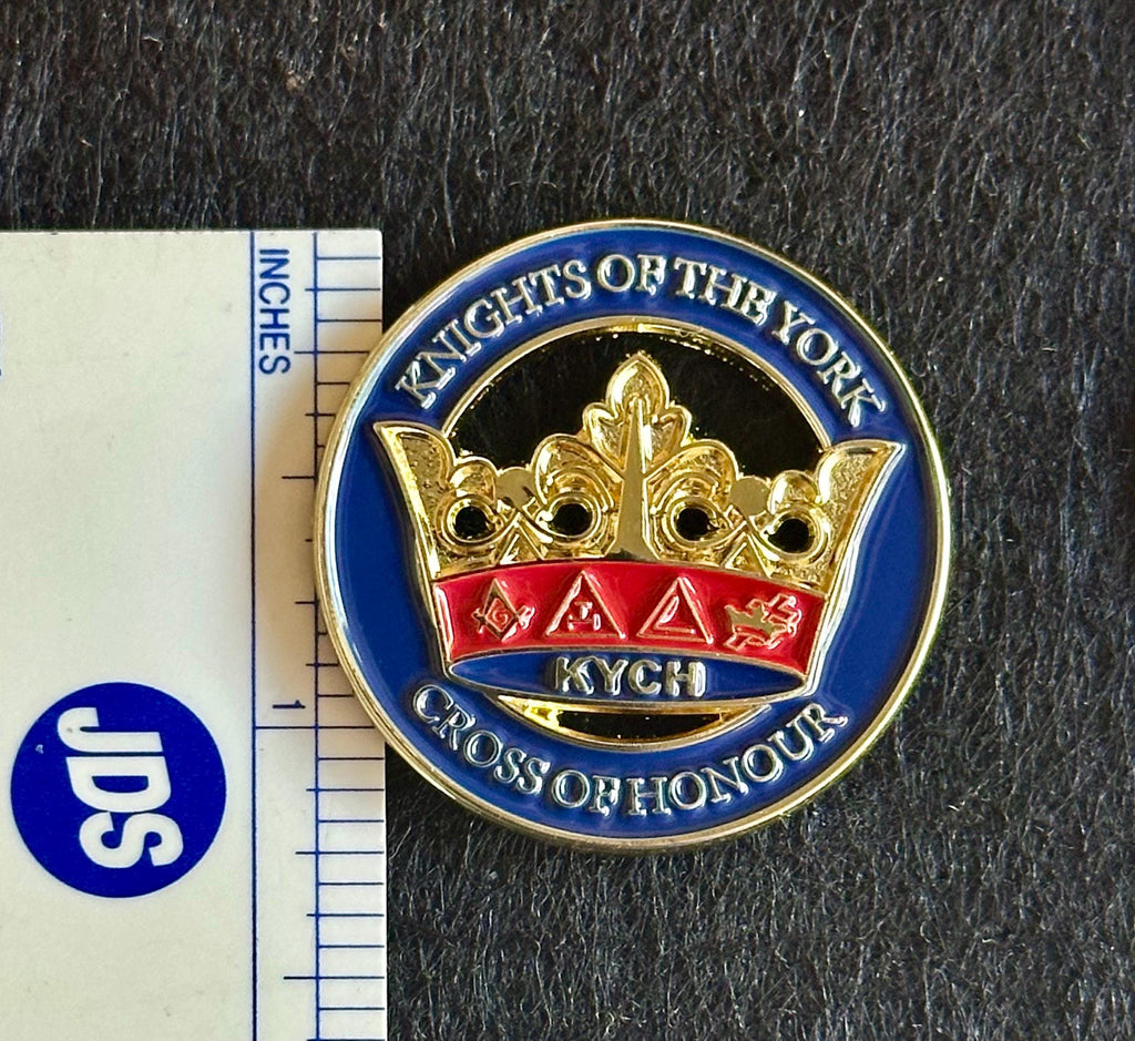 1.25” Knights of the YorkCross of Honour KYCH Lapel Pin
