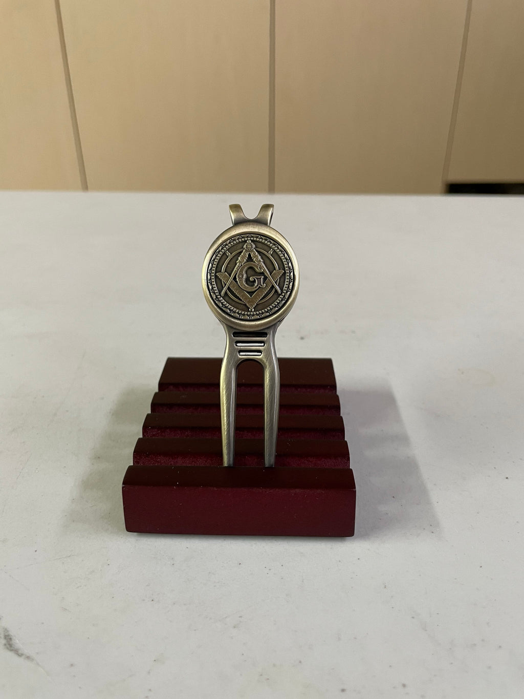 Masonic Golf Divot Tool
