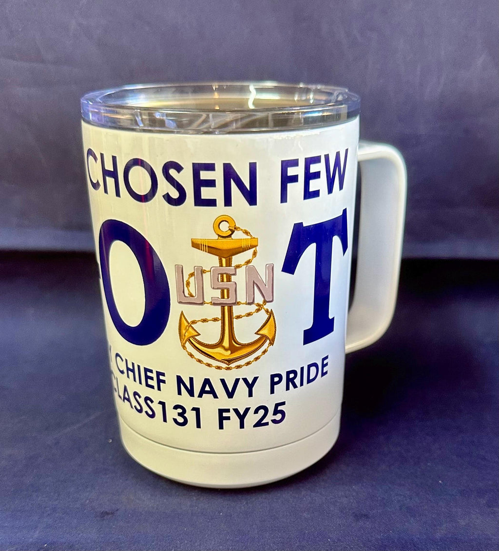 GOAT Chief Class 131 FY25 15oz Polar Camel Vacuum Insulated Mug w/ Slider Lid