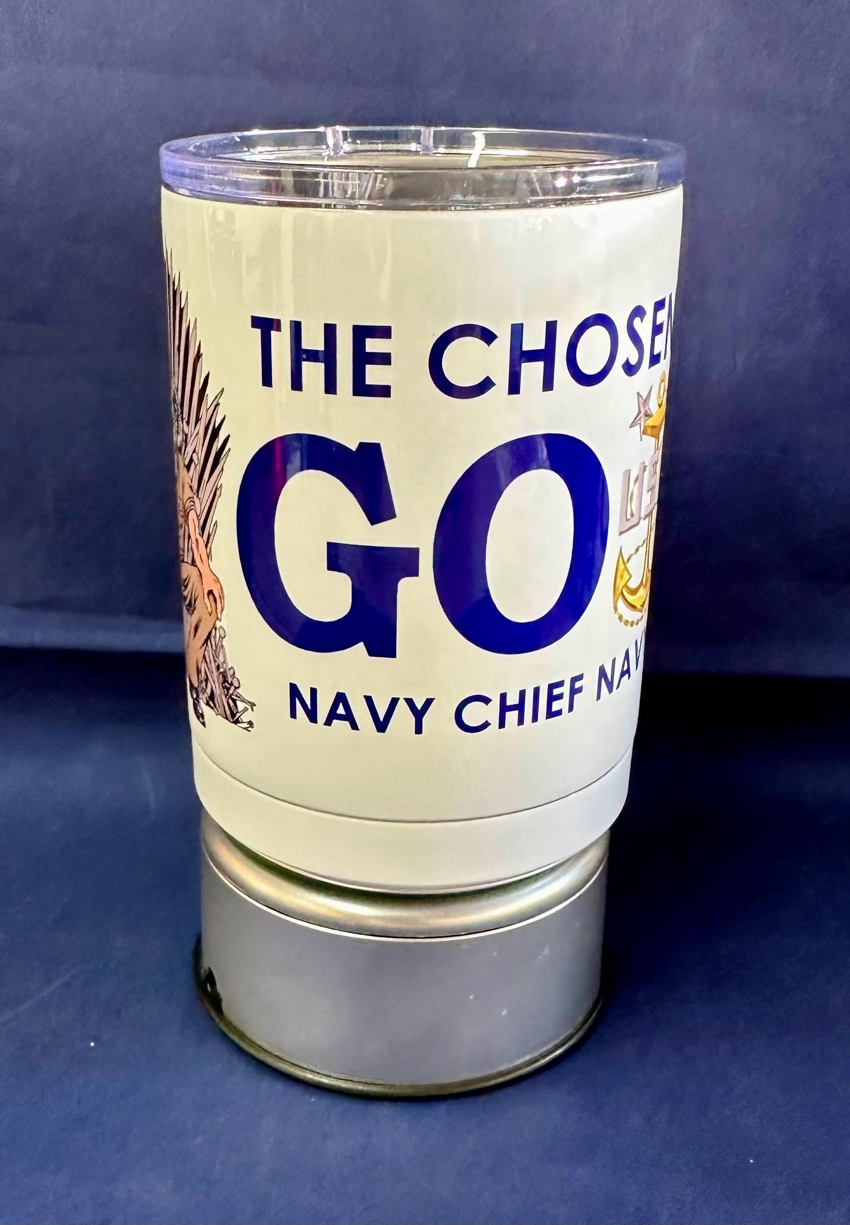 GOAT Chief/Senior Chief/Master Chief 15oz Polar Camel Vacuum Insulated Mug w/ Slider Lid