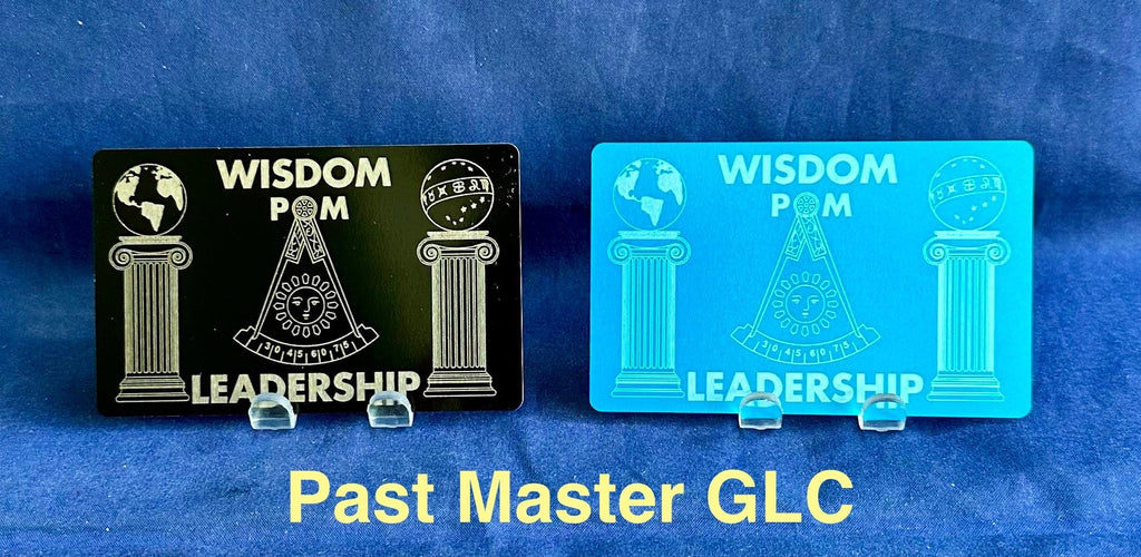 Masonic Metal Card