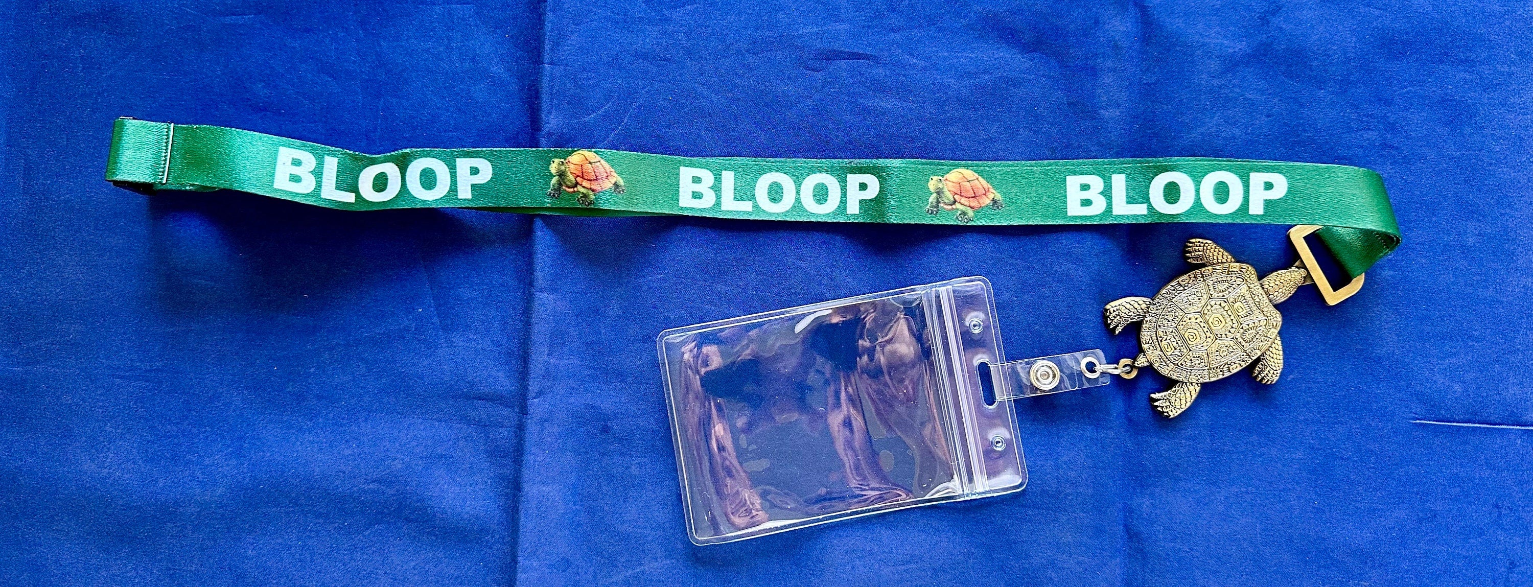 Turtle Lanyard with ID Card Holder