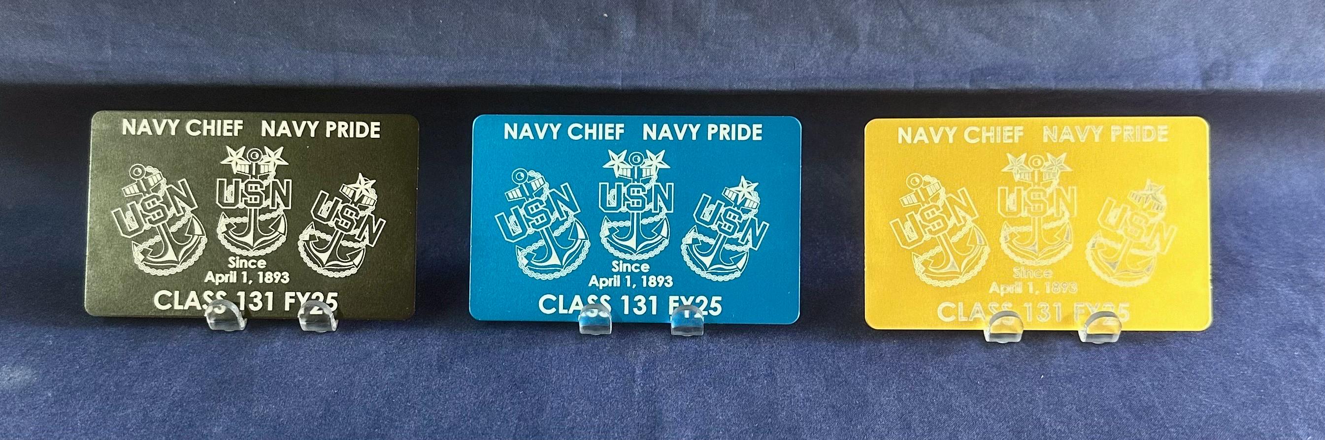 Customized Metal Card for Class 132 FY26