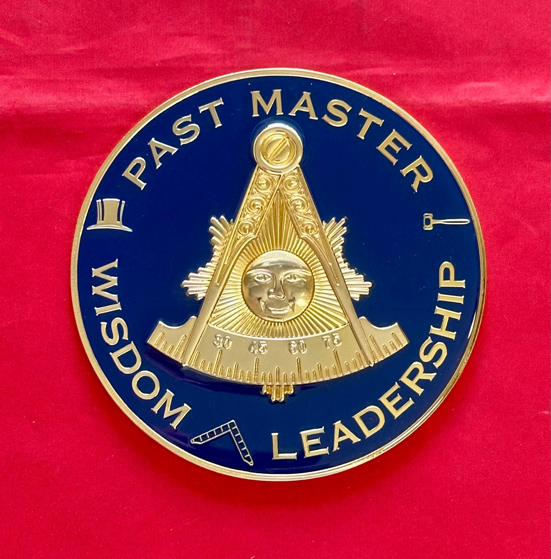 Customize Desk Display Masonic Plate. MM/PM/HA/25 Yrs