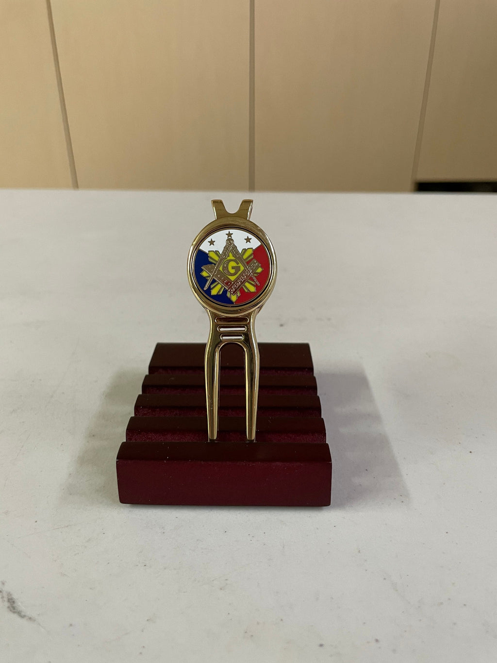 Masonic Golf Divot Tool
