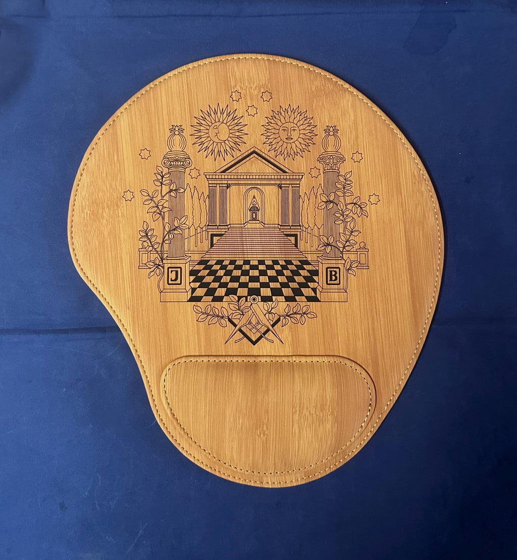 Masonic JB Leatherette Mouse Pad ***FREE SHIPPING***