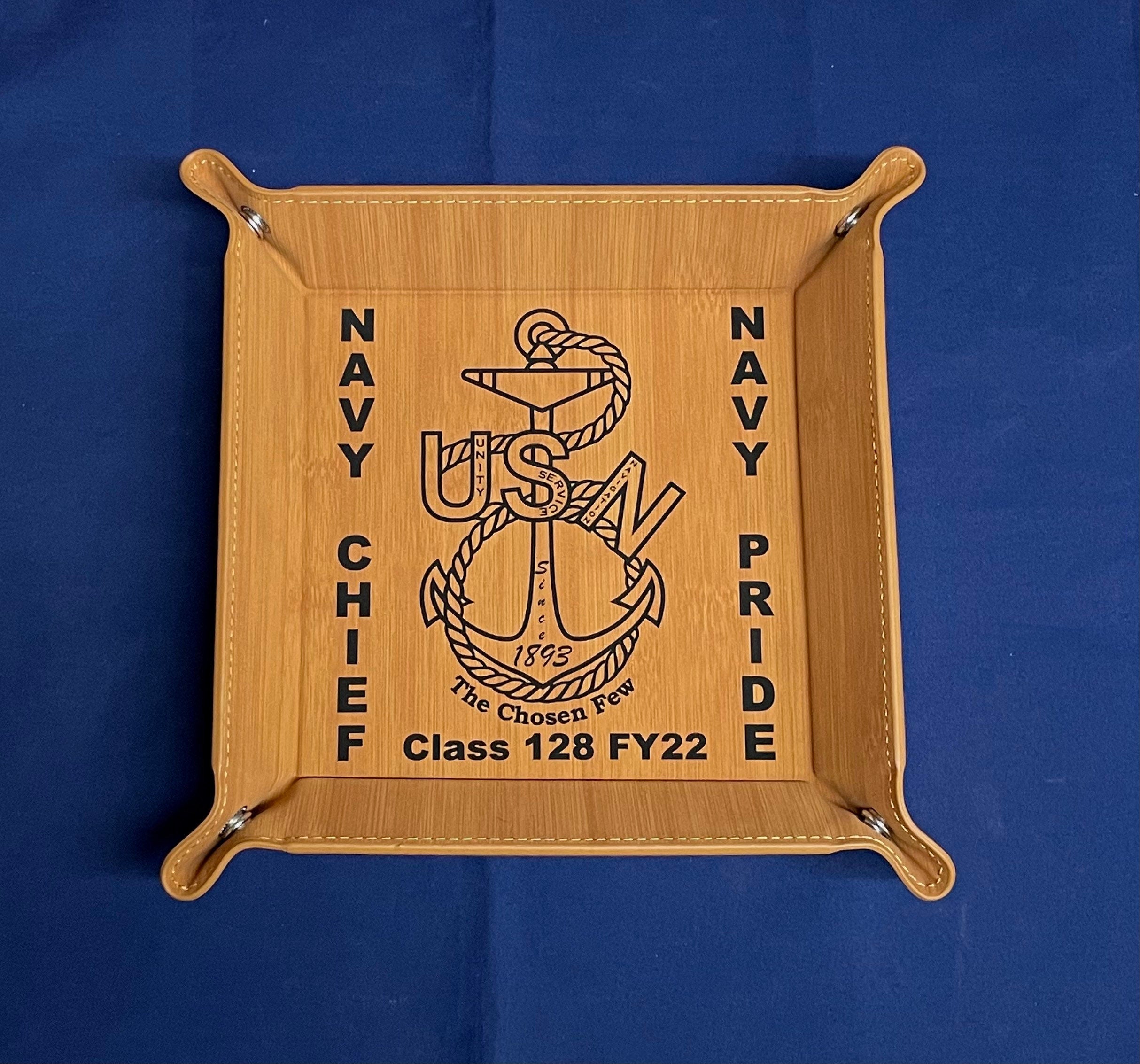 Snap On Tray Class 128 FY22 U.S. Navy Chief