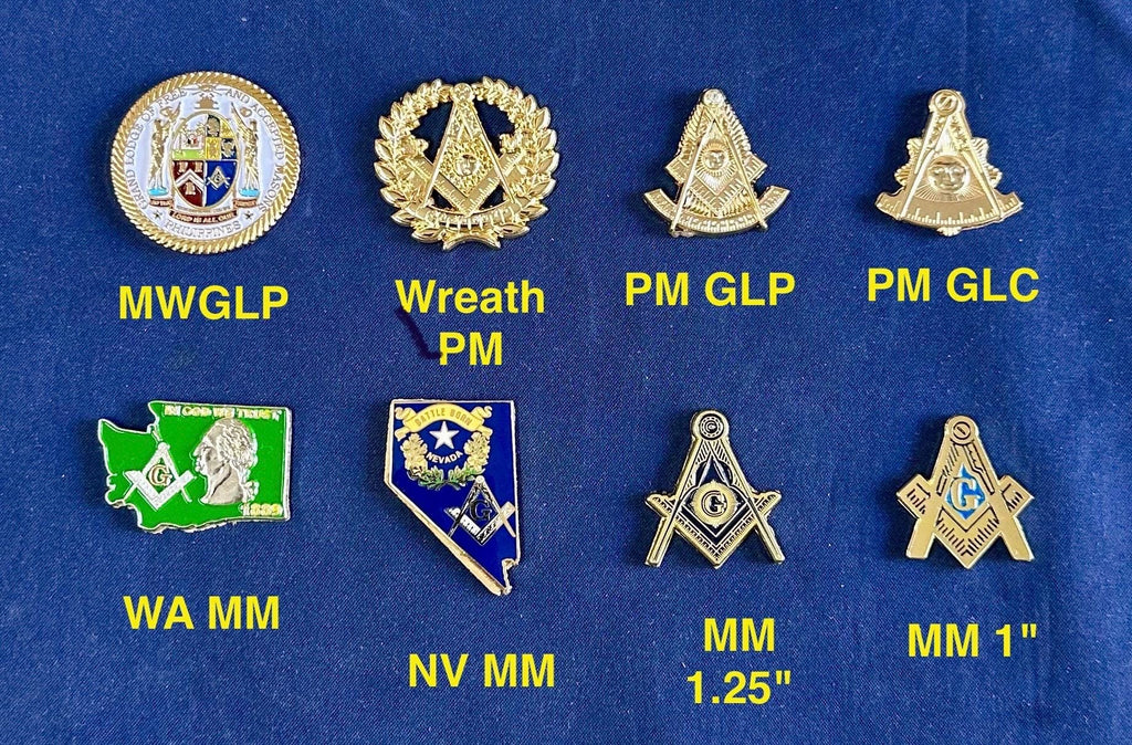 Past Master / Master Mason Charms/Accesories