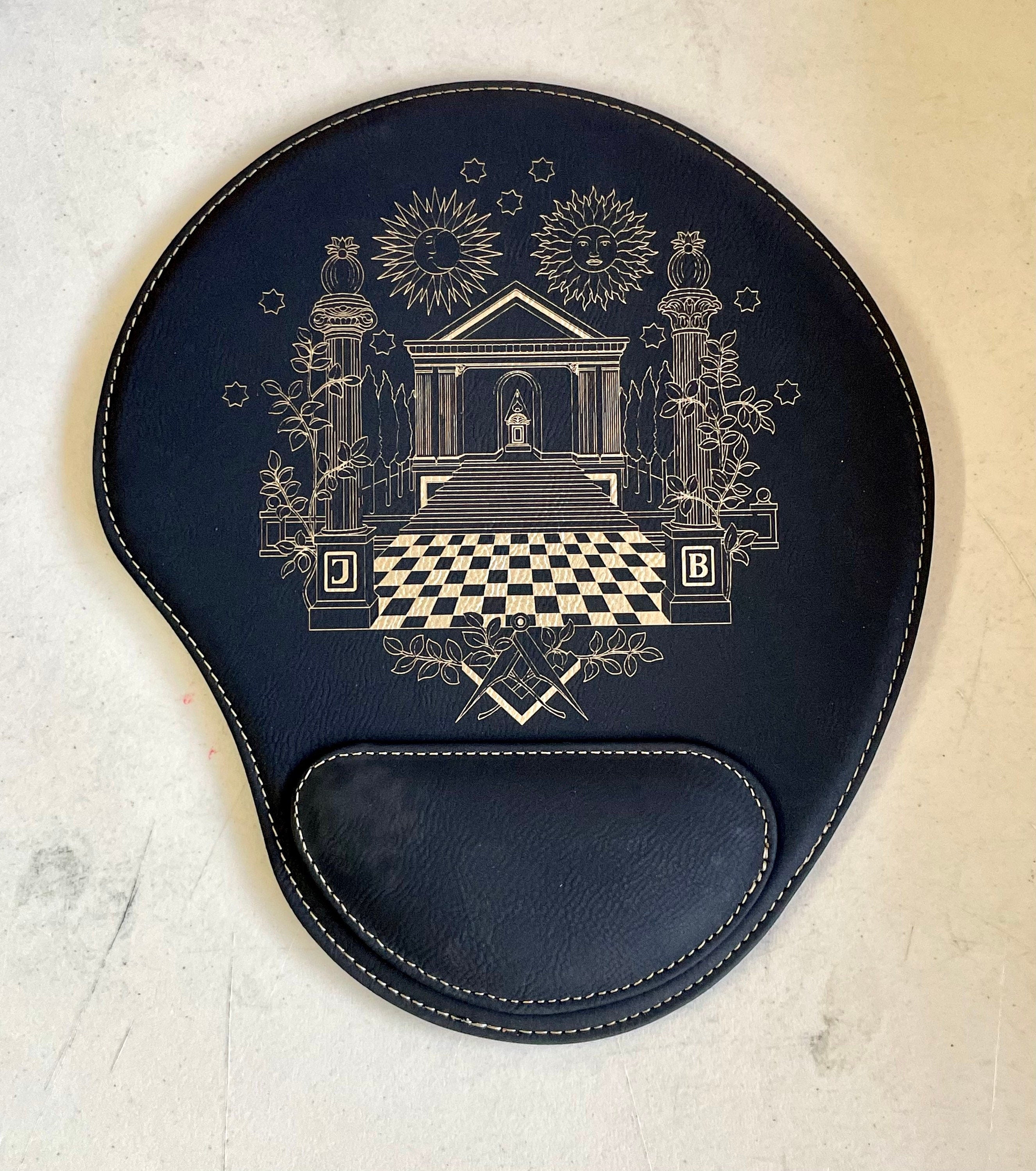 Masonic JB Leatherette Mouse Pad ***FREE SHIPPING***
