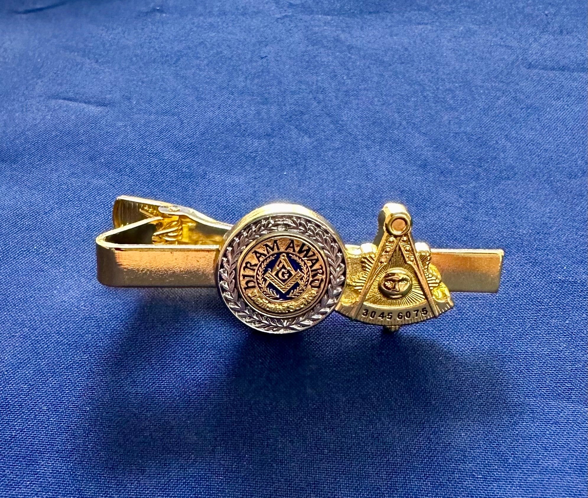 Hiram Award & Past Master Tie Clip (GLC)