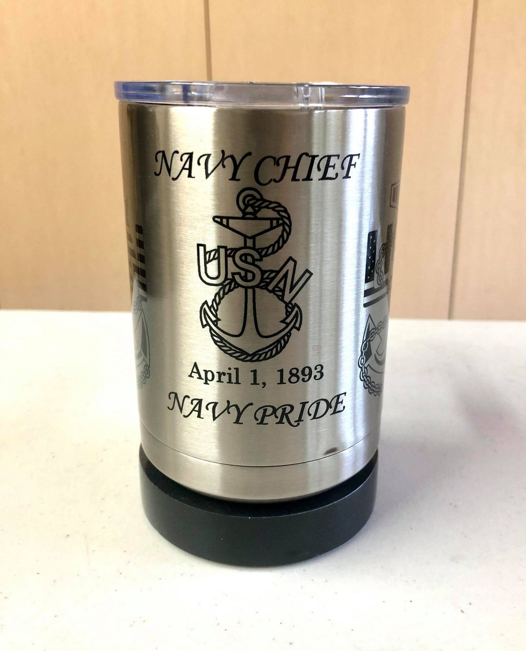 CPO/SCPO/MCPO 15oz. Stainless Steel Vacuum Insulated Mug w/Slider Lid