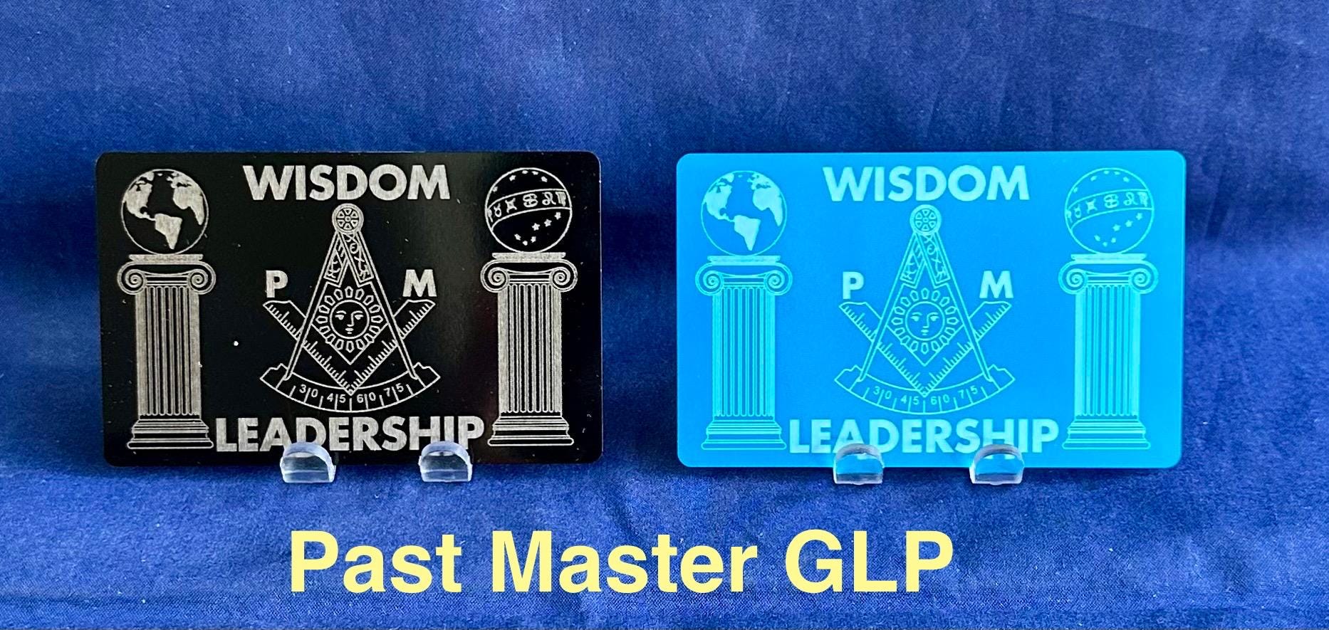 Masonic Metal Card