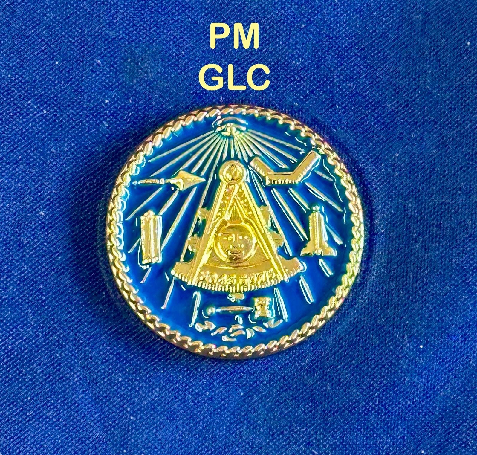 Masonic Magnetic Golf Ball Marker With Ball Cap Clip