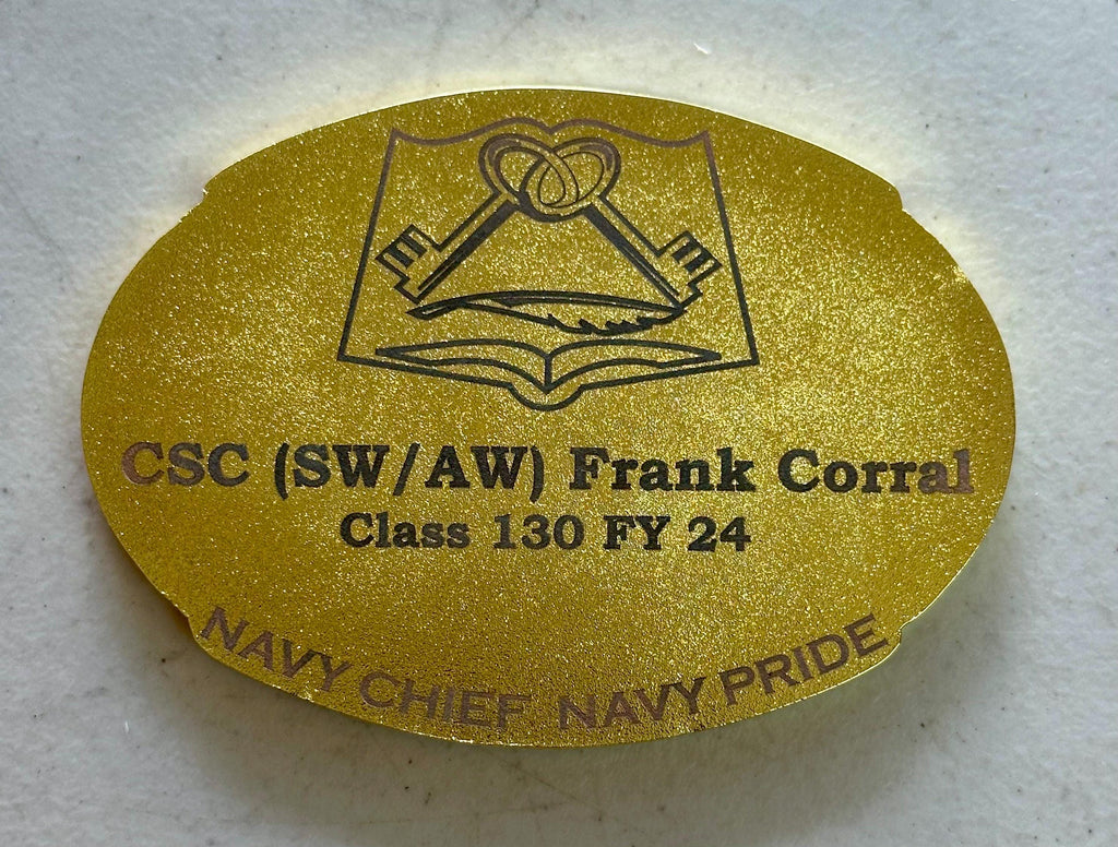 Customize CPO Class 131 FY25 Desk Display