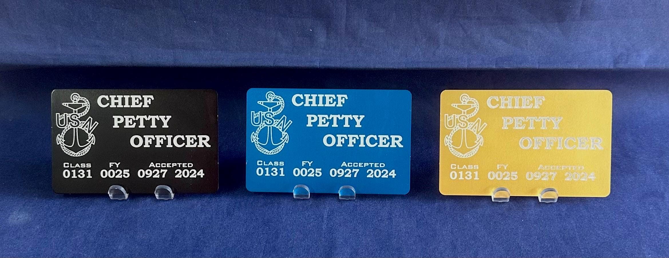 Customized Metal Card for Class 132 FY26