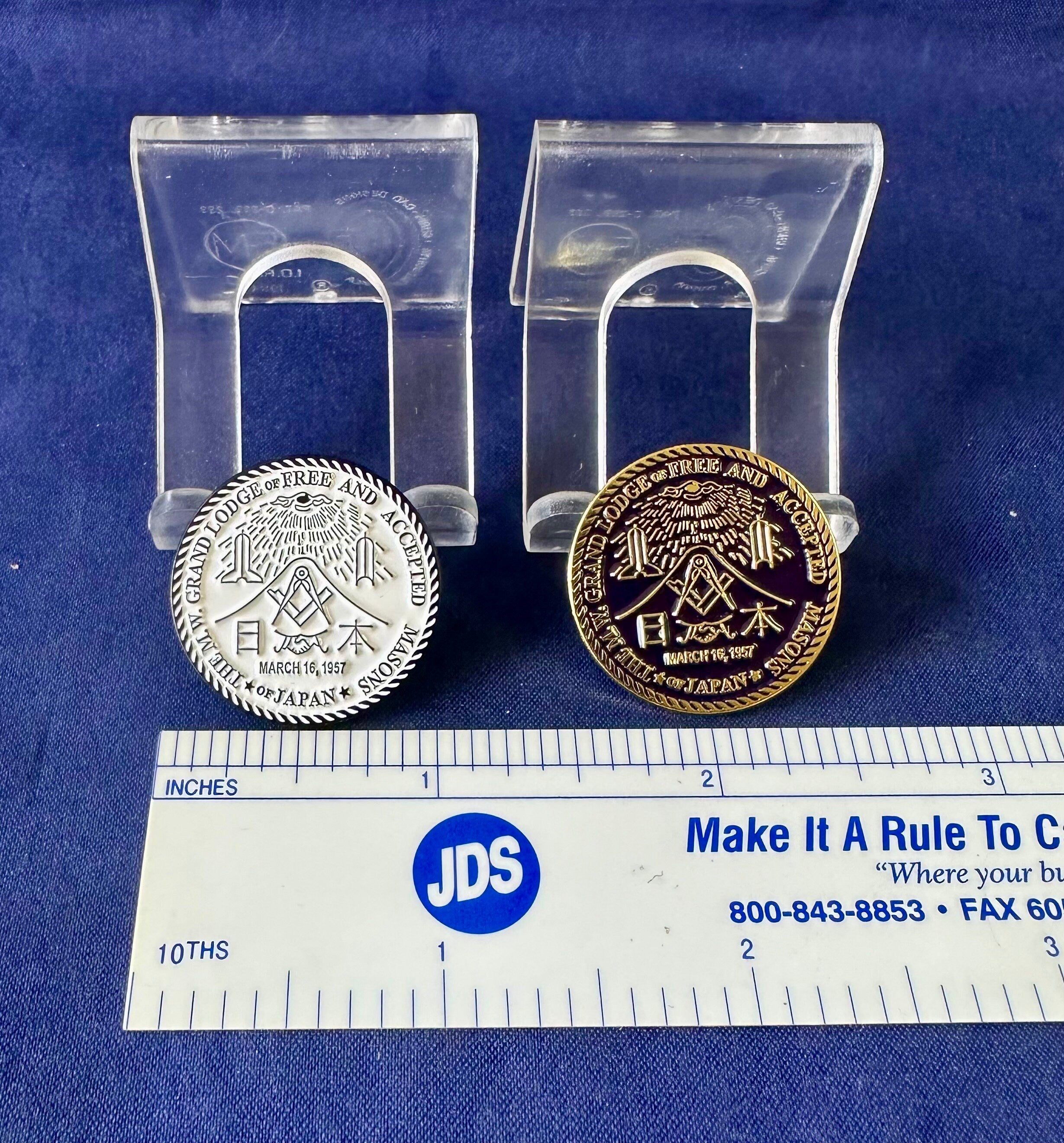 Grand Lodge of Japan Masonic Lapel Pin (MWGLJ)