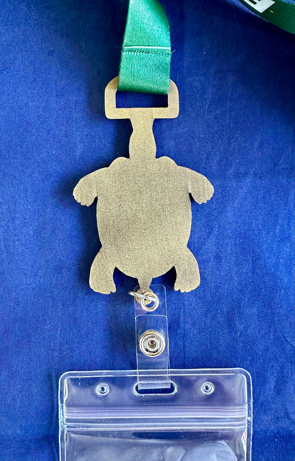 Turtle Lanyard with ID Card Holder