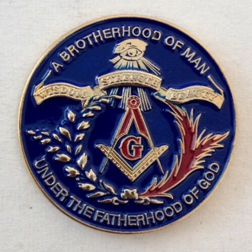 1" Masonic Lapel Pin (ANT/BOB/TFPJ) ***Free Shipping***
