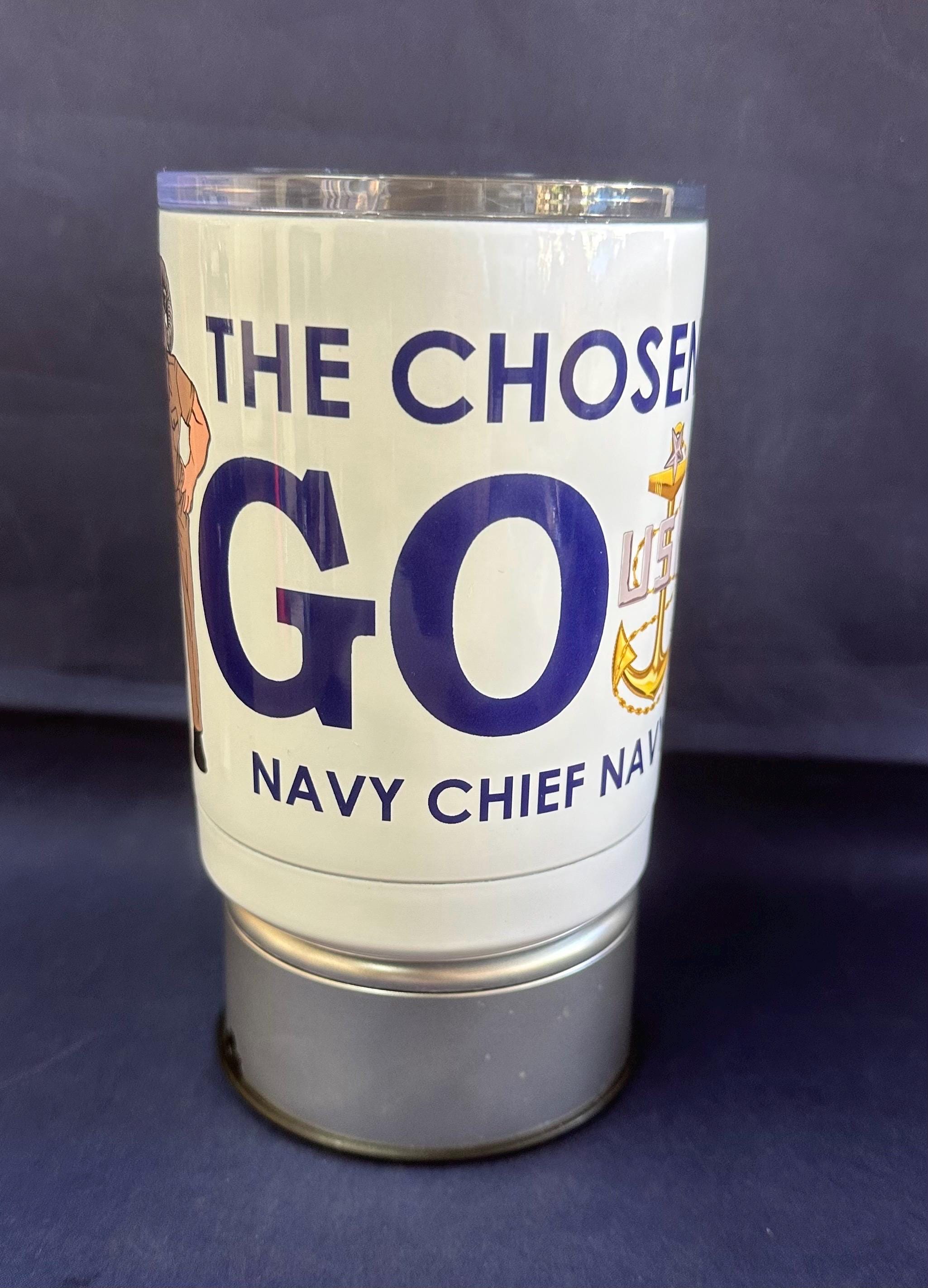 GOAT Chief/Senior Chief/Master Chief 15oz Polar Camel Vacuum Insulated Mug w/ Slider Lid