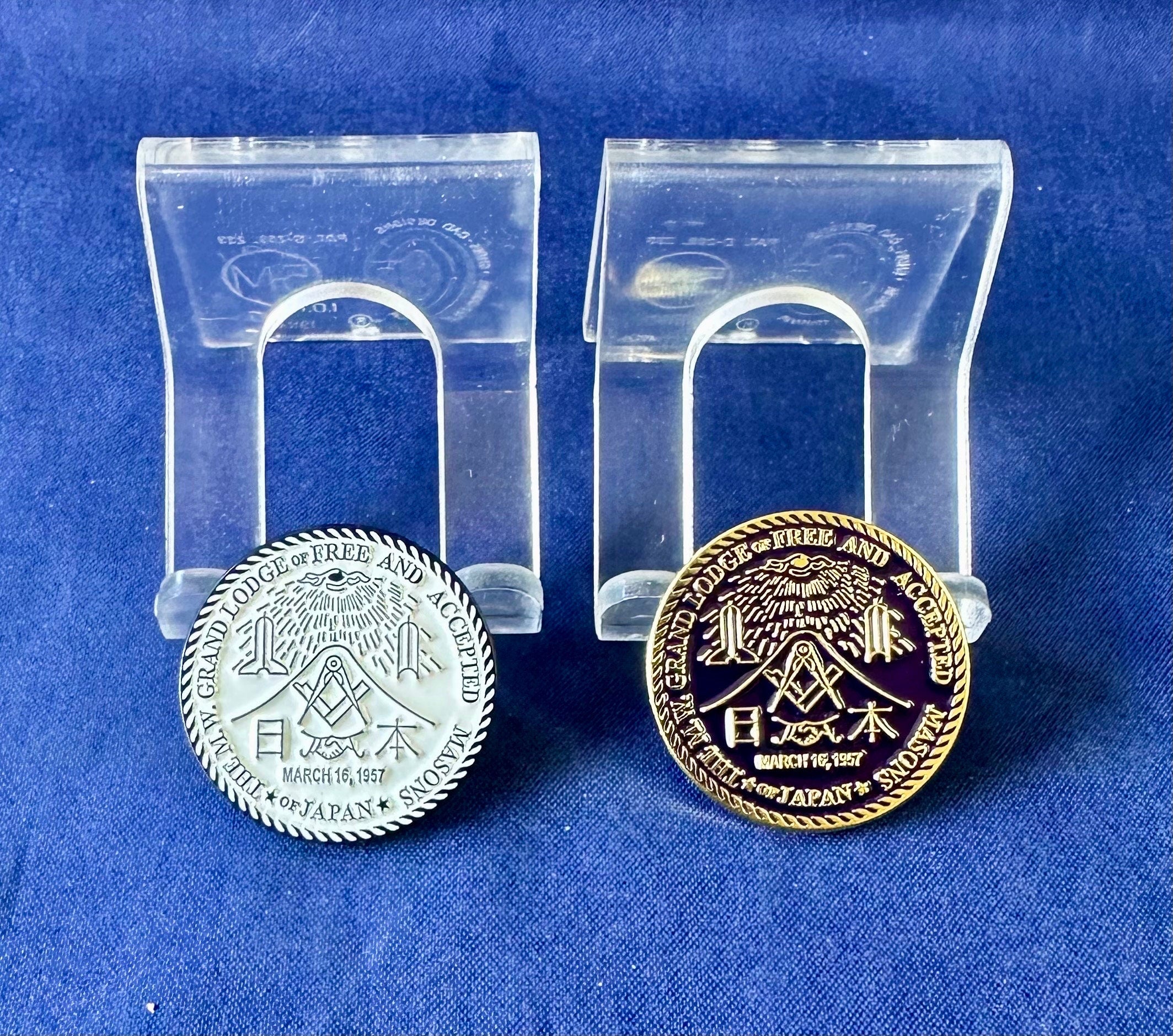 Grand Lodge of Japan Masonic Lapel Pin (MWGLJ)