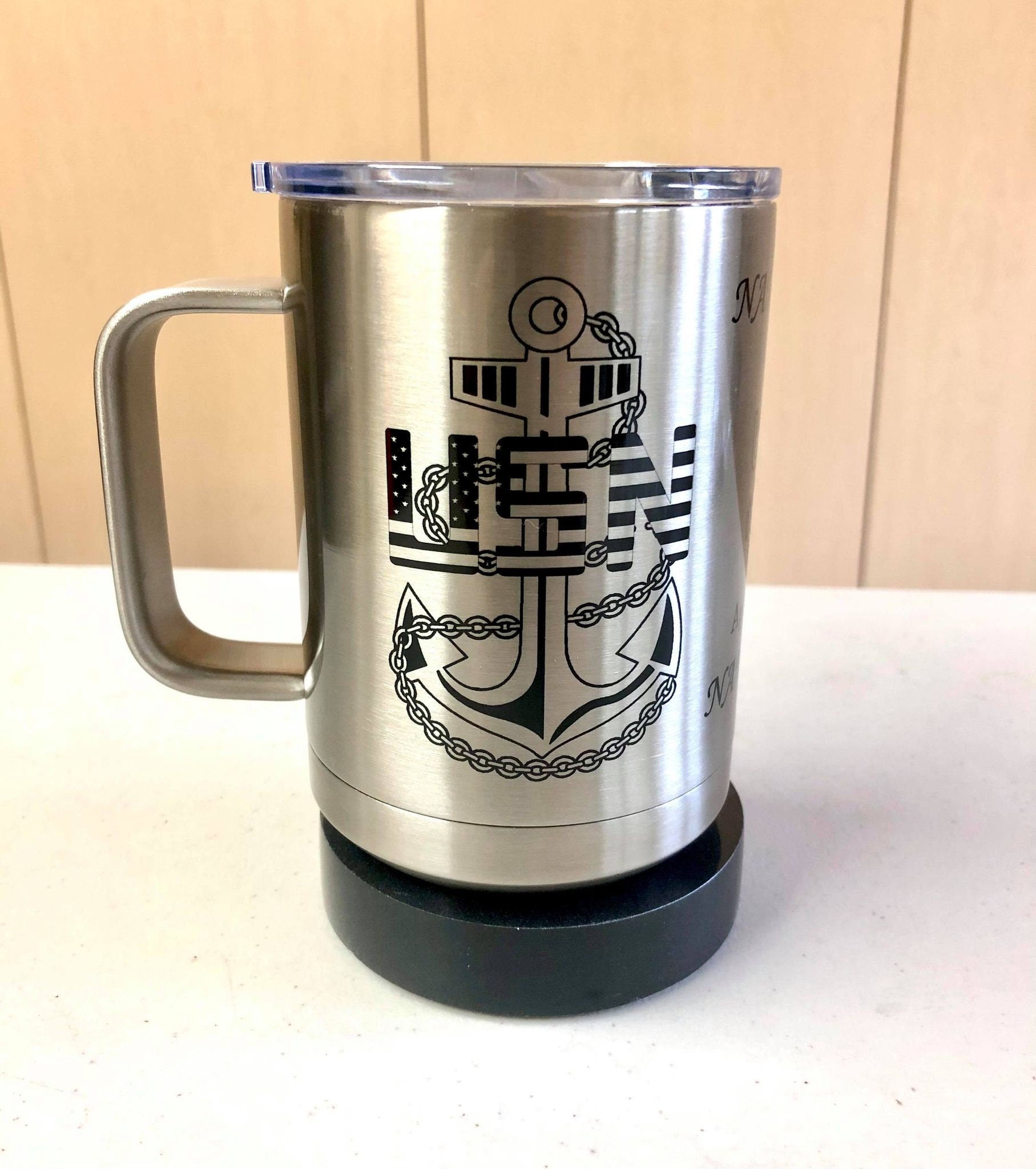 CPO/SCPO/MCPO 15oz. Stainless Steel Vacuum Insulated Mug w/Slider Lid