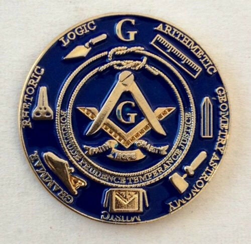 1" Masonic Lapel Pin (ANT/BOB/TFPJ) ***Free Shipping***