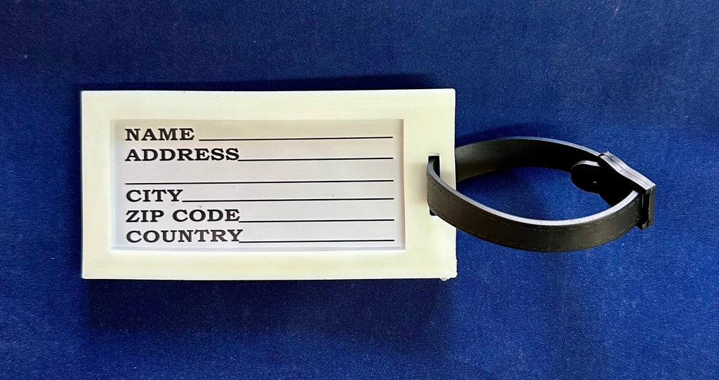 U.S. Coast Guard PVC Patch & Luggage Tag