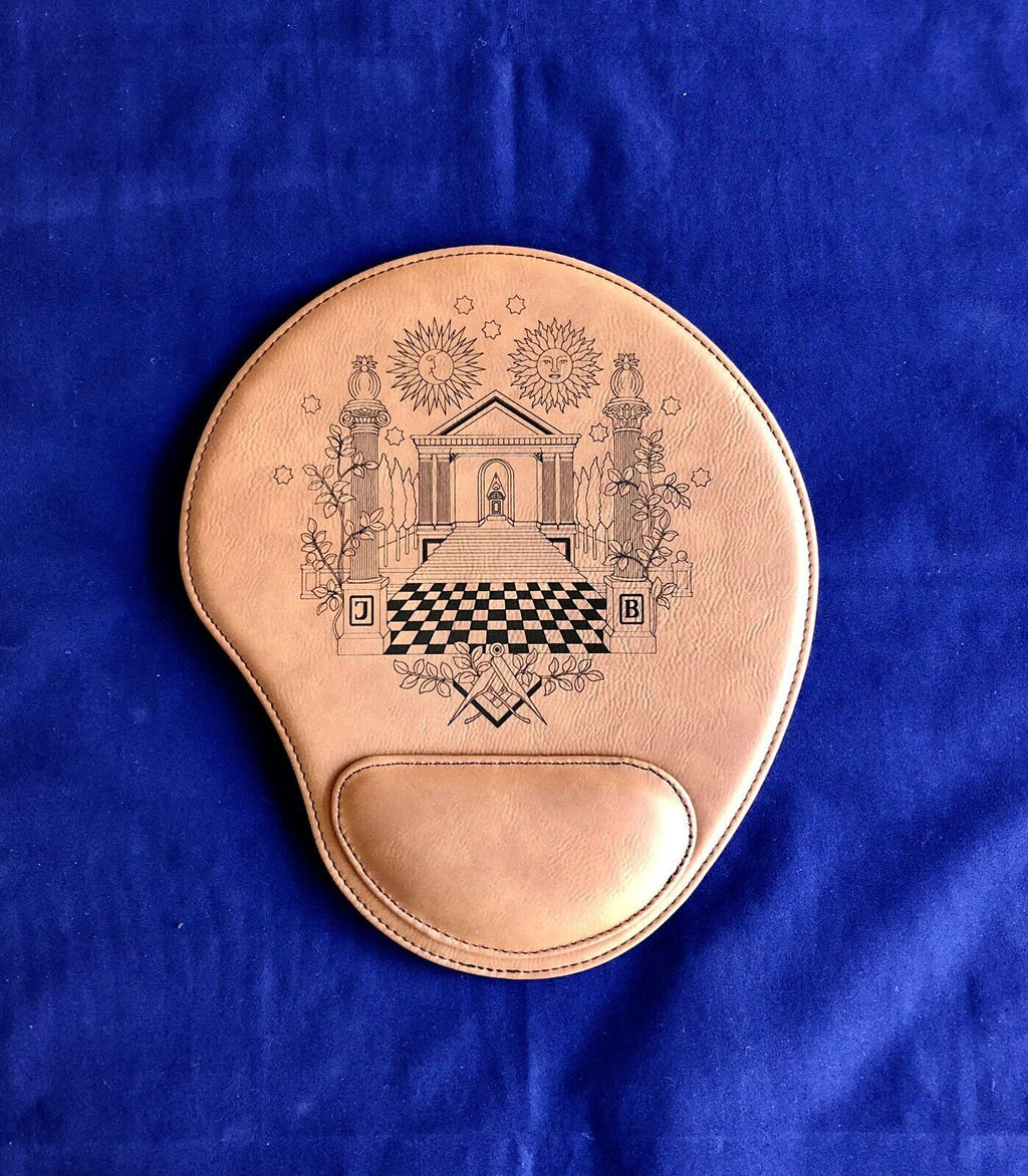 Masonic JB Leatherette Mouse Pad ***FREE SHIPPING***